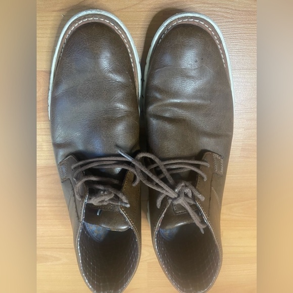 Ben Sherman Other - Ben Sherman Mens Preston Hi Top Casual Shoes • Size 10.5 Brown • Oxford Sneakers